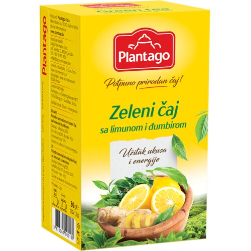 Plantago Čaj Zeleni sa limunom, 30g Cene