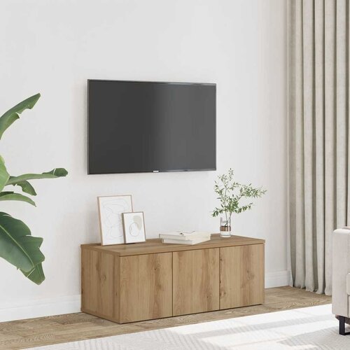 TV ormarić Artisan hrast 80x34x30 cm izrađeno drvo Cijene