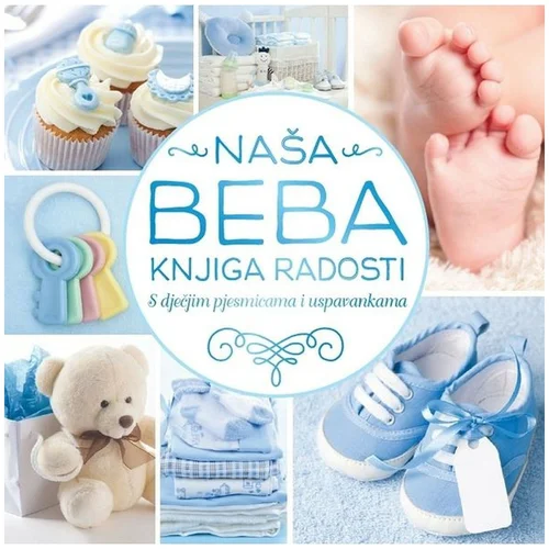 NAŠA DJECA Naša beba - knjiga radosti - plava 07385-1