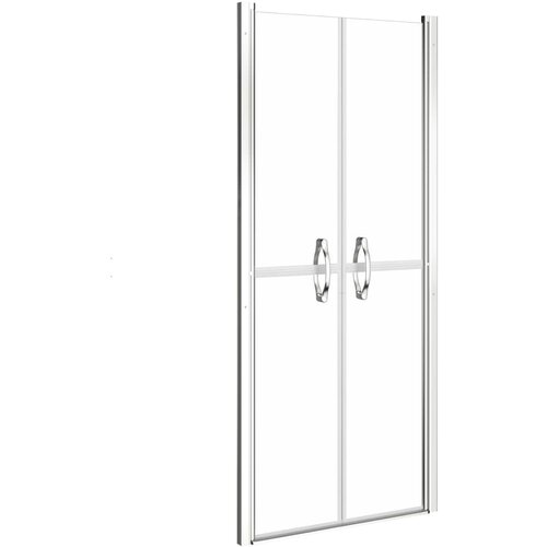 vidaXL Vrata za tu&scaron; prozorna ESG 71x190 cm, (21027804) Cene