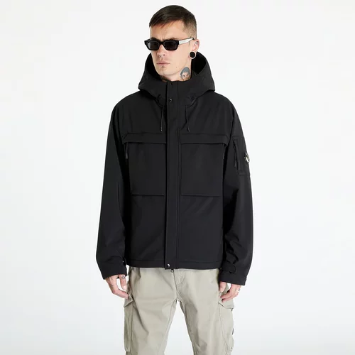 CP COMPANY C.P. Shell-R Hooded Jacket Black