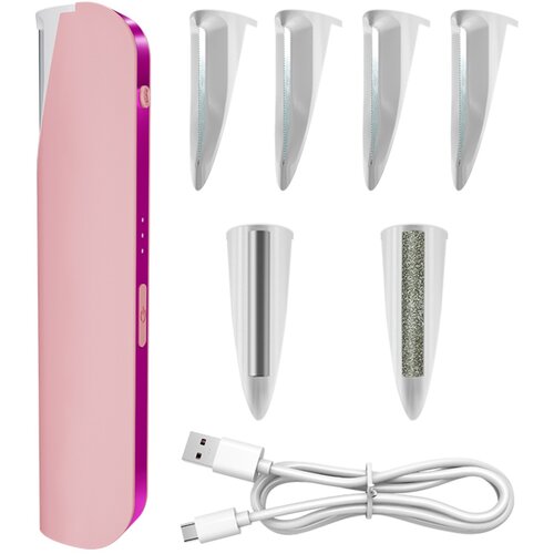 INF Električni ultrazvočni odstranjevalec dlačic za obraz z USB-C polnjenjem Pink, (5000339663) Slike