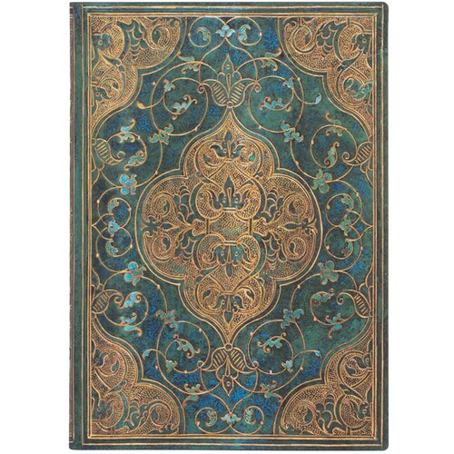 NOTES 13X18CM-MIDI CRTE 88L BEZ ZATVARANJA TURQUOISE CHRONICLES FLEXIS PAPERBLANKS FB8226-2 Slike