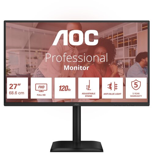 AOC 27E4CV computer monitor 68.6 cm (27) 1920 x 1080 pixels Full HD LED Black Cijene
