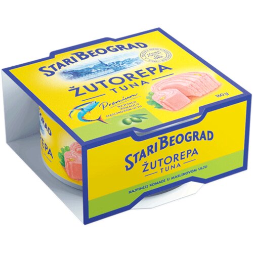 Stari Beograd Žutorepa tuna u maslinovom ulju 160g Cene