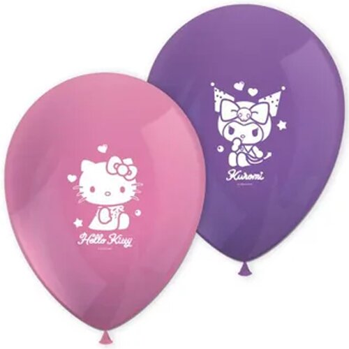 Procos Set od 8 lateksnih balona s motivom Hello Kitty i Kuromi Cijene