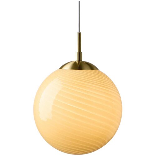 Halo Design 748587 - visilica na sajli candy 1xE27/25W/230V prečnik 30 cm bež/mesing Cene