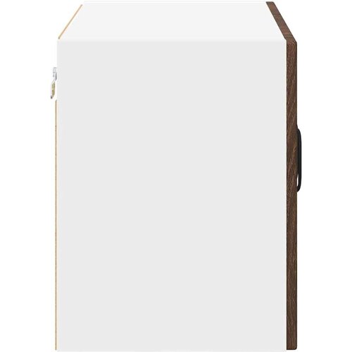  Zidni kuhinjski ormarić s policom Smeđi hrast 60 x 31 x 40 cm Slike