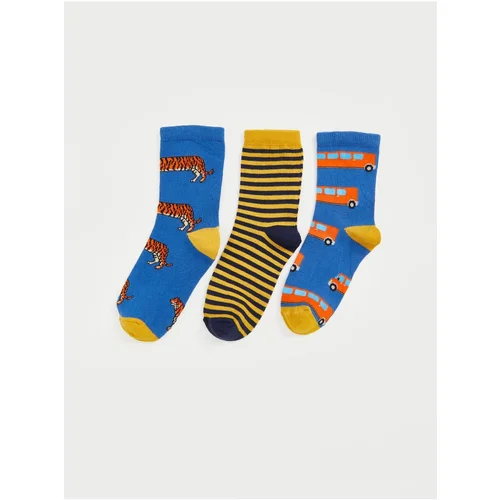 LC Waikiki 3-Pack Boy Patterned Socks