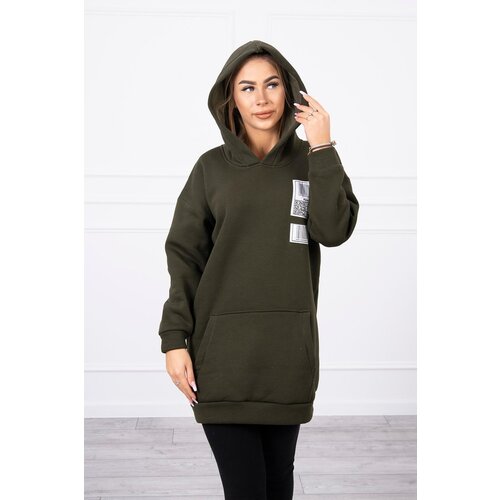 Kesi Hoodie with khaki patches Slike