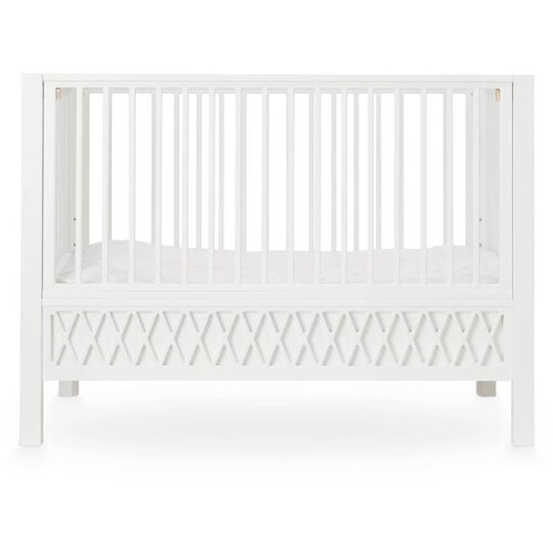 CamCam Copenhagen Bijeli dječji krevet s podesivom visinom/za spavanje s bebom 60x120 cm Harlequin &ndash; Cijene