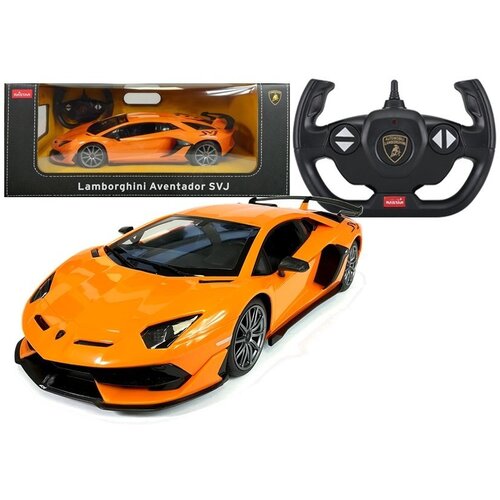  Licencirani auto na daljinsko upravljanje Lamborghini Aventador Rastar 1:14 - narančasti Slike
