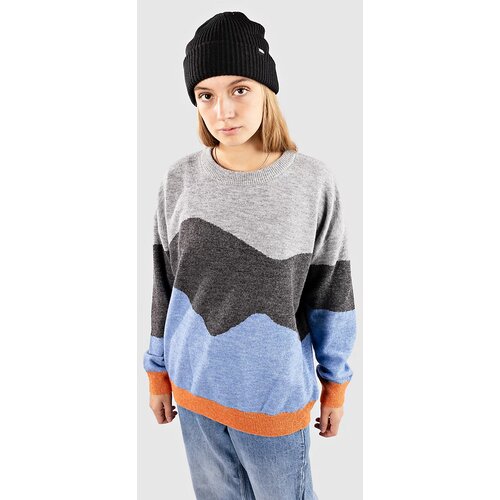 Passenger Scenic 'Light' Knitted Jumper Pulover scenic grey Cene