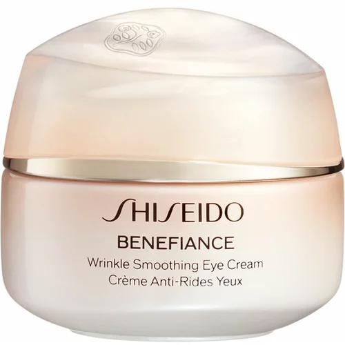 Shiseido Benefiance Wrinkle Smoothing Eye Cream hranjiva krema za smanjenje bora oko očiju 15 ml