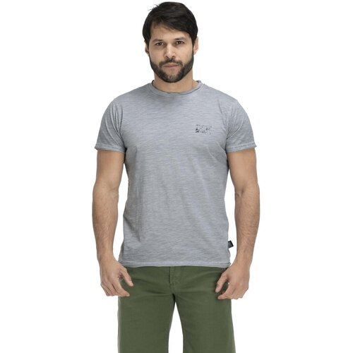 Leone 1947 Majice s kratkimi rokavi Man T-Shirt Short Sleeves Beach Siva Cene