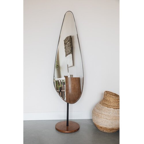 White Label Stoječe ogledalo 40x135 cm Dropz &amp;ndash; Slike