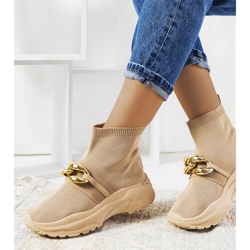 Gemre Brown high-top sneakers Martina Cijene