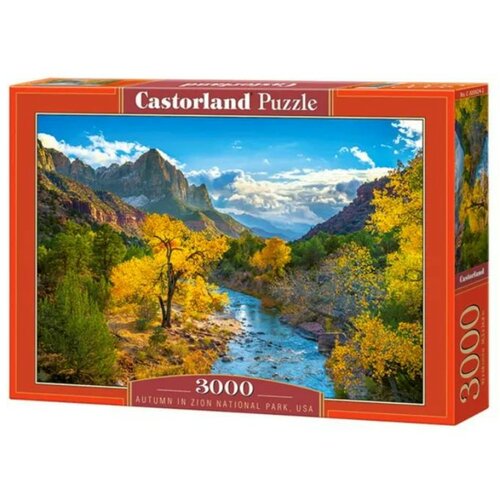 Castorland puzzle od 3000 delova Autumn In Zion National Park C-300624-2 Slike