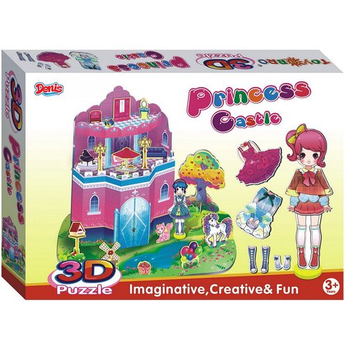 Denis Toys 3D Puzzle Princesin grad, (20825224) Cene