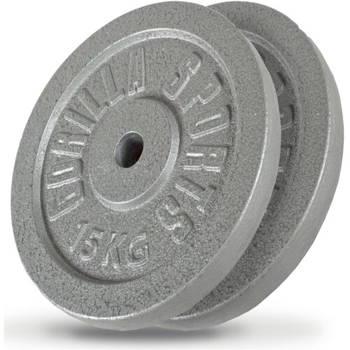 Gorilla_Sports Set tegova od livenog gvožđa (2 x 15 kg) Cene