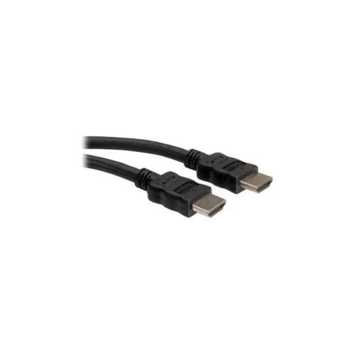 Value HDMI priključni kabel HDMI A utikač 1.00 m crna 11.99.5541 sa zaštitom HDMI kabel