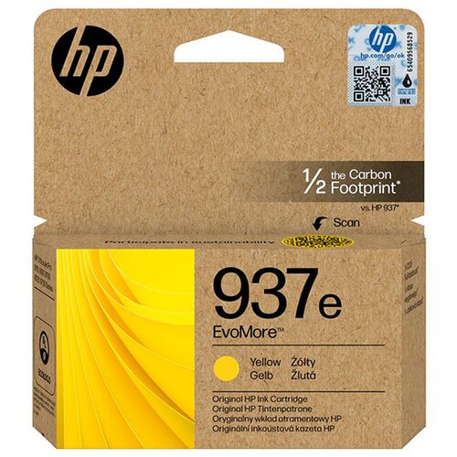 HP Kartuša 4S6W8NE nr.937e (rumena), original Cene