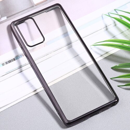  Ovitek za Samsung S20 | Črna krom barva, prozoren Cene