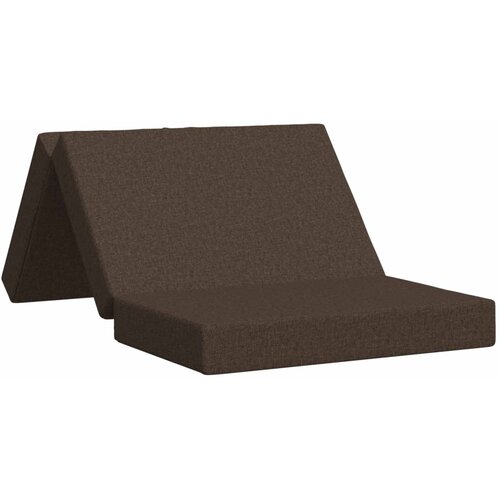 vidaXL Sofa na razvlačenje 100 x 67 x 45 cm Sivosmeđa - Sivosmeđa 200 x 100 x 15 cm Tkanina Cene