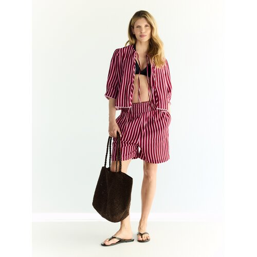 Reserved LADIES` SHORTS - crvena Cene