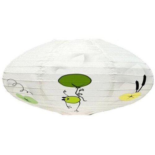 Rabalux dečija papirna viseća lampa froggo, 50cm Slike
