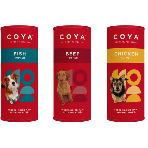  Coya Adult Dog Topper - Mje&scaron;ovito pakiranje, 3 vrste (3 x 50 g) Cijene