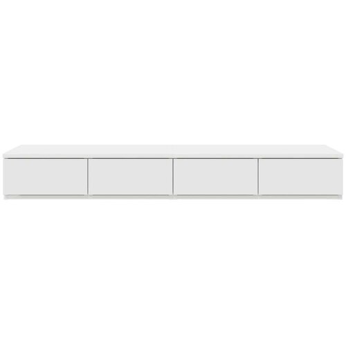  Ladice za krevet Bijela 120x36 5x16 5 cm Izrađeno od iverice Slike
