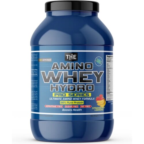 The Nutrition the amino whey hydro – hidrolizovani whey protein za mišićni rast - jagoda, banana 3.5kg Slike