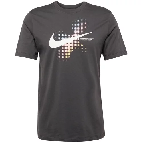 Nike Sportswear Majica 'SWOOSH' žuta / antracit siva / roza / bijela
