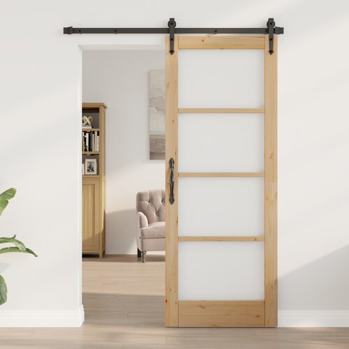 VidaXL Notranja vrata s steklom &amp;quot;ORKDAL&amp;quot; 78x202x4 cm Iz trdega borovega lesa Slike