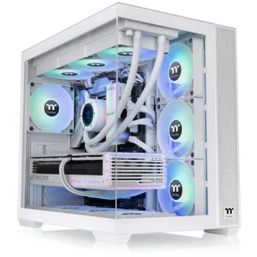 Thermaltake View 380 TG ARGB Snow White/Tempered Glass*2 kući&amp;scaron;te Slike