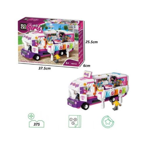 Kocke blocki pokretni salon lepote 375pcs ( 76/0123 ) Slike