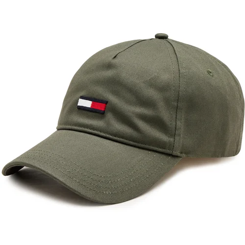 Tommy Jeans Kapa s šiltom Tjm Elongated Flag 5 Panel Cap AM0AM11692 Khaki