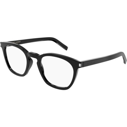 Saint Laurent SL28OPT 001 ONE SIZE (50) Črna/Kristalna Slike
