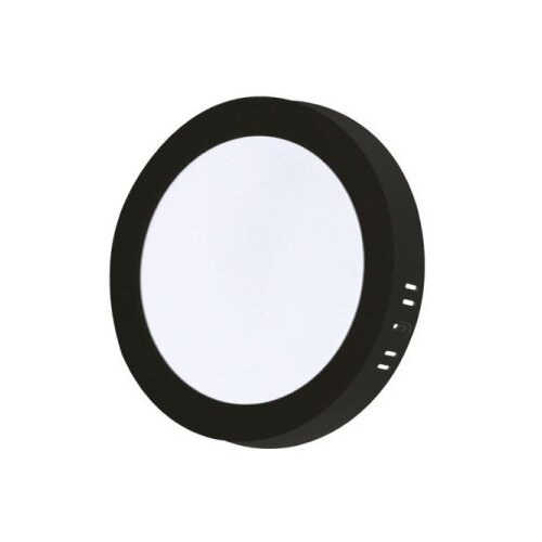 Xled 18w 4000k black nadgradni okrugli LED panel plasticni,1890lm,&amp;amp;#966217*31mm,ra80,ip20 crni 266427 Slike