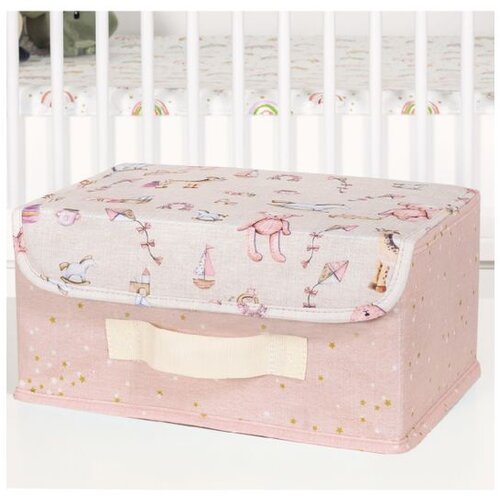 WALLXPERT KALS-04256 - pink pink felt basket Cene