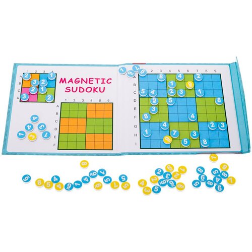 Montessori magnetni sudoku, 160 kom. Slike