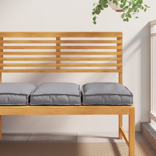 VidaXL Blazine za Sedež 2 kosa Siva 40x40x8 cm Oxford Tkanina Slike