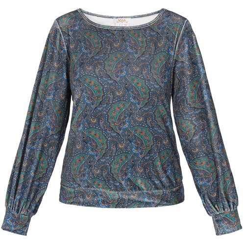 Usha FESTIVAL Bluza safir / cijansko modra / svetlo modra / pueblo Slike