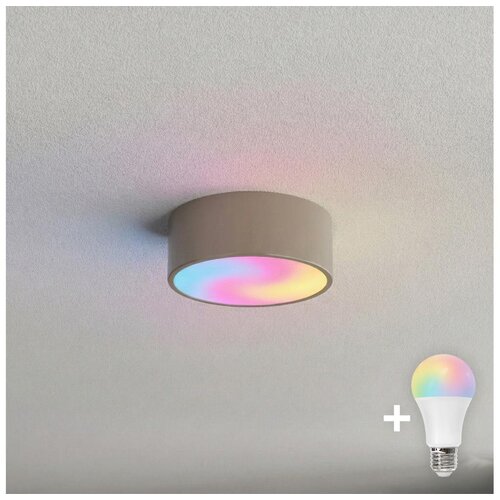  Brilagi-LED RGBW prigu&scaron;iva plafonsko svetlo za kupatilo CLARE 1xE27/9W/230V IP54 Wi-Fi bež Cene