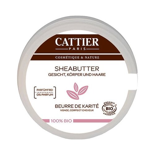 CATTIER Paris Karitejevo maslo 100% biolo&amp;scaron;ko - 20 g Slike