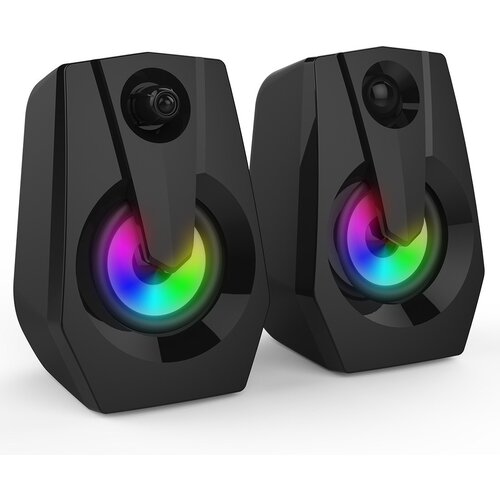 Dardanar računalniški zvočnik, stereo 2.0 usb multimedijski zvočnik, z led/kontrolo glasnosti, (21133940) Cene