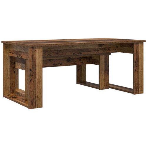  Set stolića za kavu 2 pcs Staro drvo Konstruirano drvo Slike