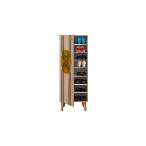 Woody Fashion vegas sonomo - 907 - 1053 sonomoanthracite hallway furniture set Slike