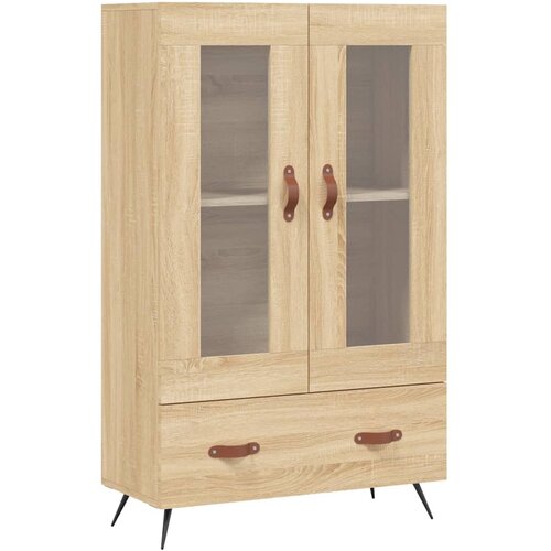 Maison Chic Visoka omara - Komoda - Predalnik sonoma hrast 69,5x31x115 cm inženirski les, (21722160) Cene